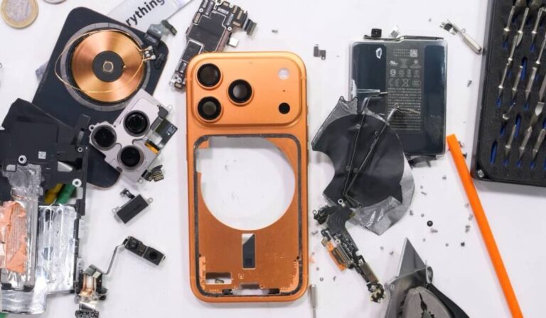 Розбір iPhone 17 Pro показав покращену ремонтопридатність нового флагмана Apple