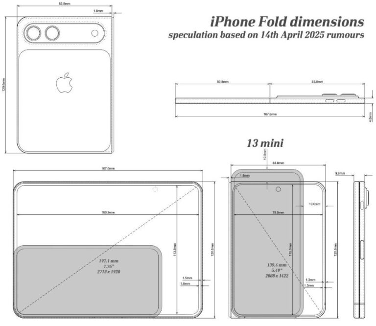 Перші концепти складного iPhone показують несподіваний дизайн