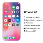 Що відомо про iPhone 20: чого очікувати від ювілейного смартфона