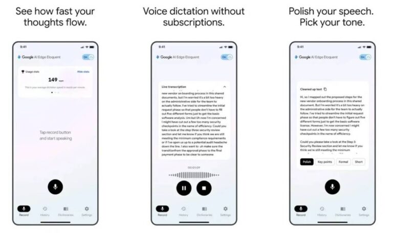 Google випустила AI-додаток, який перетворює мову на ідеальний текст