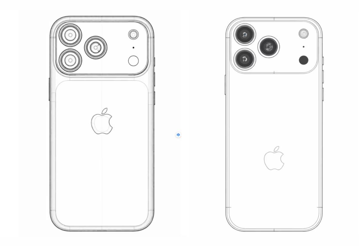 Інсайдер показав креслення iPhone 18 Pro та iPhone 18 Pro Max