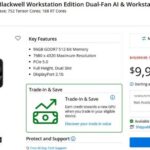 NVIDIA RTX PRO 6000 Blackwell перевищила ціну $10 000