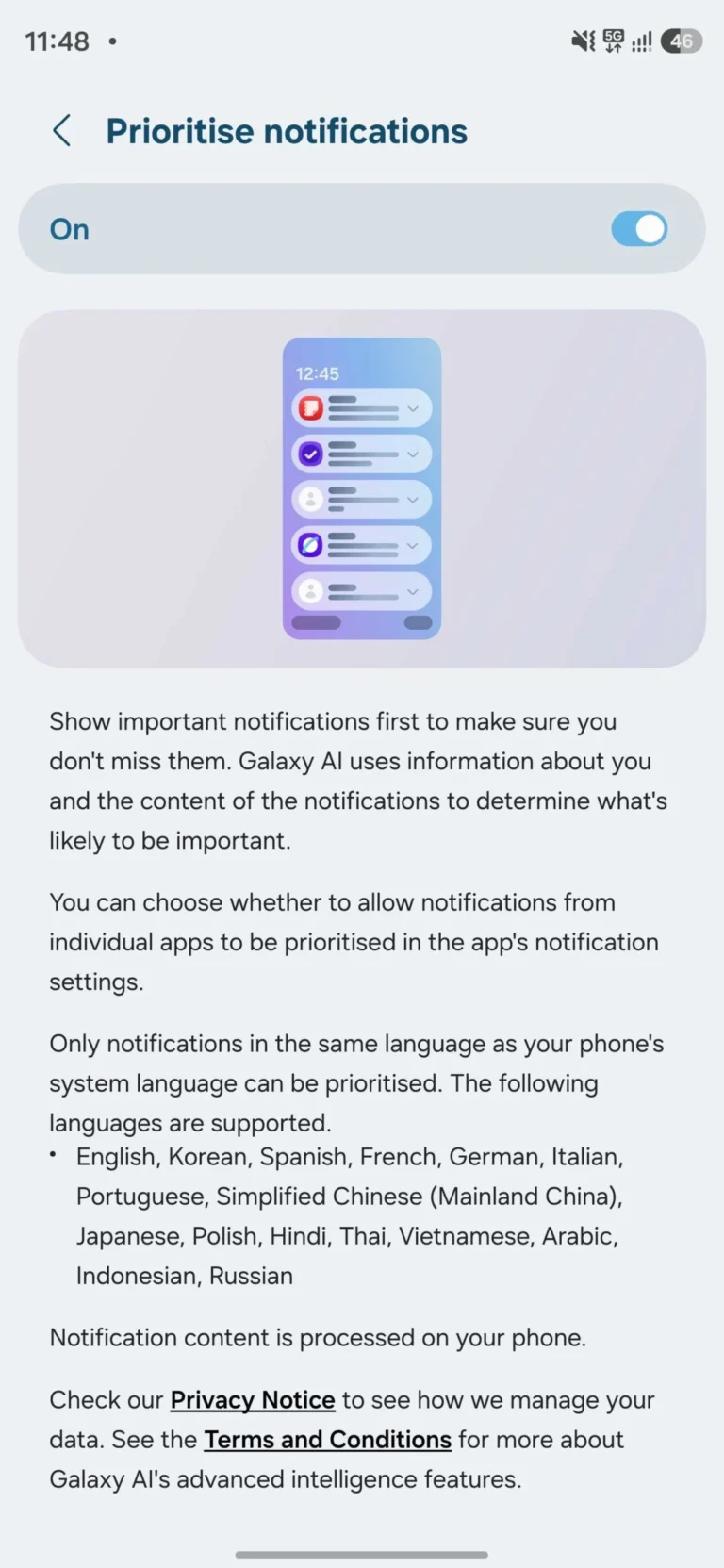 Galaxy S25 отримав нові функції Galaxy AI