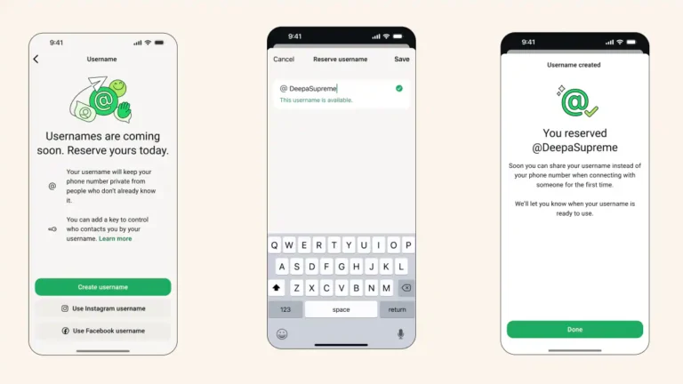 У WhatsApp з’явиться новий спосіб спілкування без номера телефону